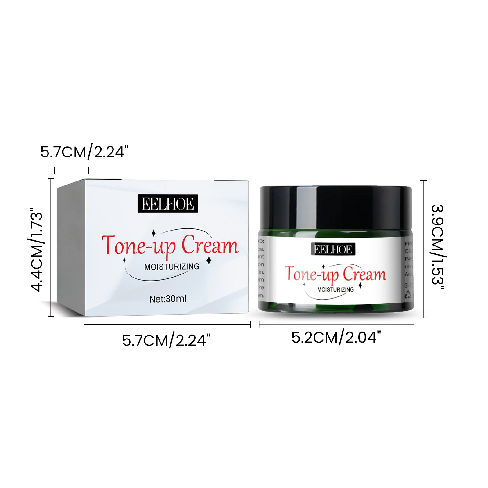 Moisturizing Tone-Up Cream - 30ml | Natural Glow Face Cream