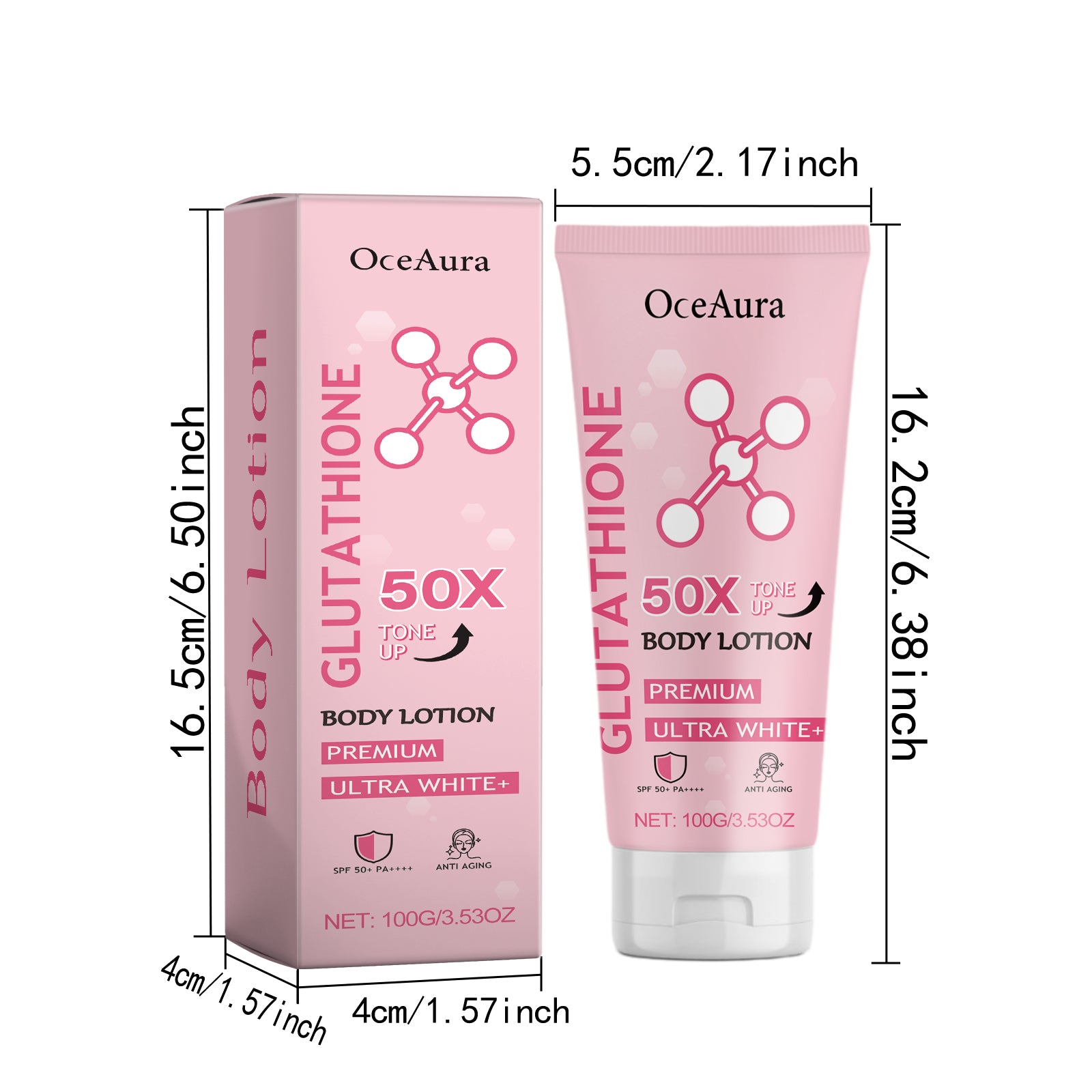 Glutathione Daily Hydrating Body Lotion, Skin Smoothing & Even Tone Body Cream